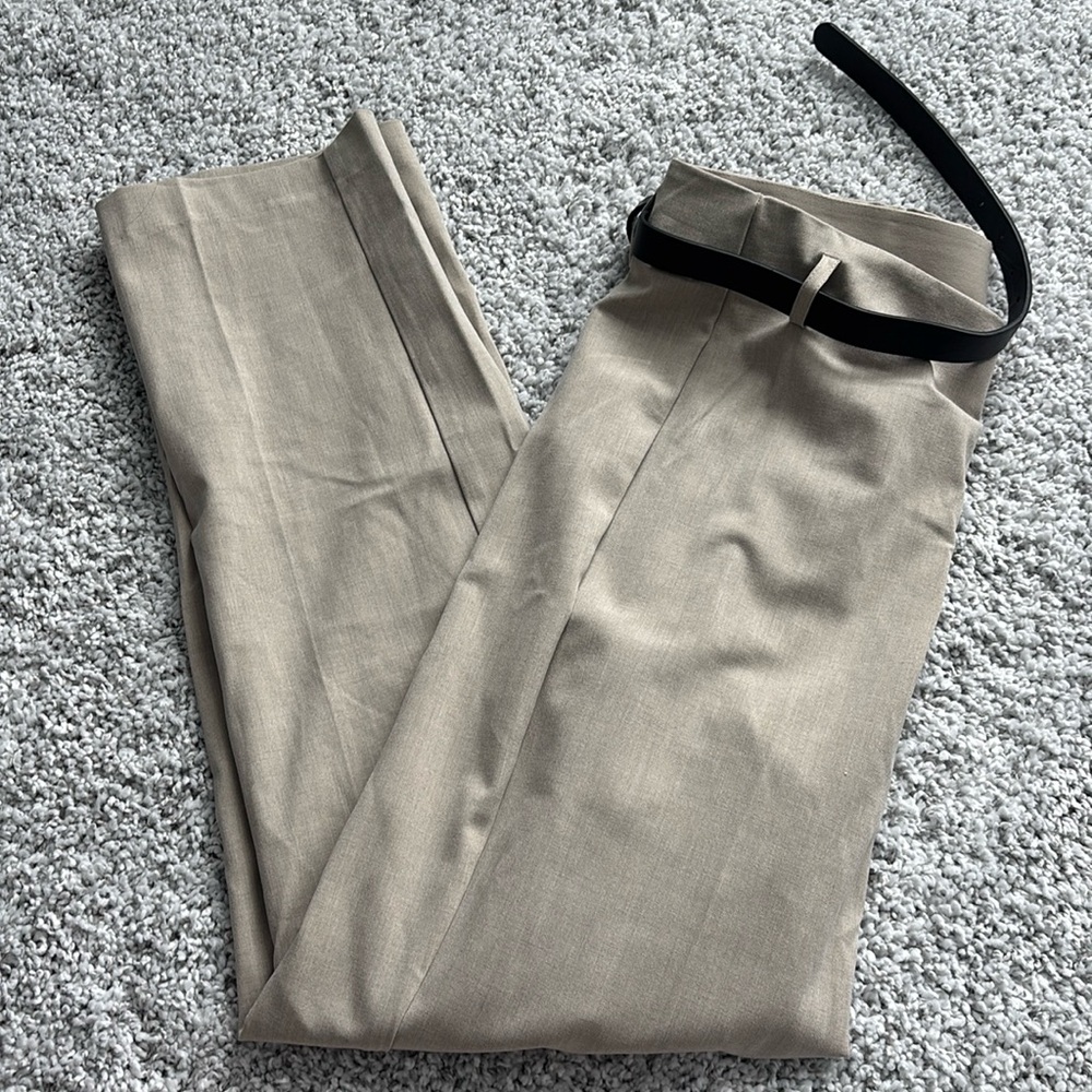 Dress slacks w/ matching belt